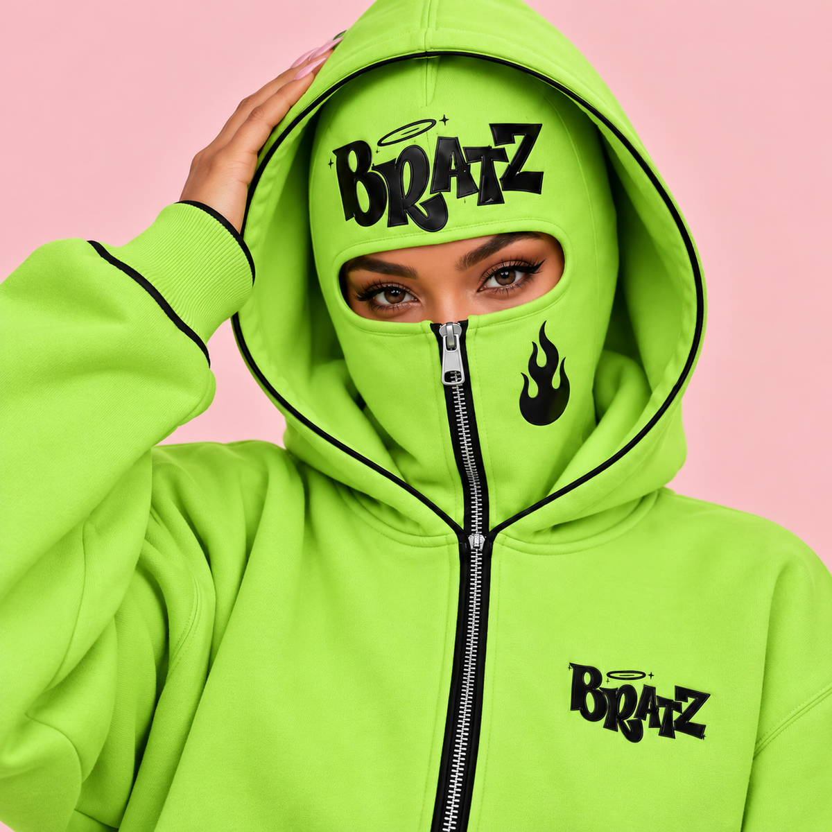 DollMode™ DollFace Balaclava Hoodie