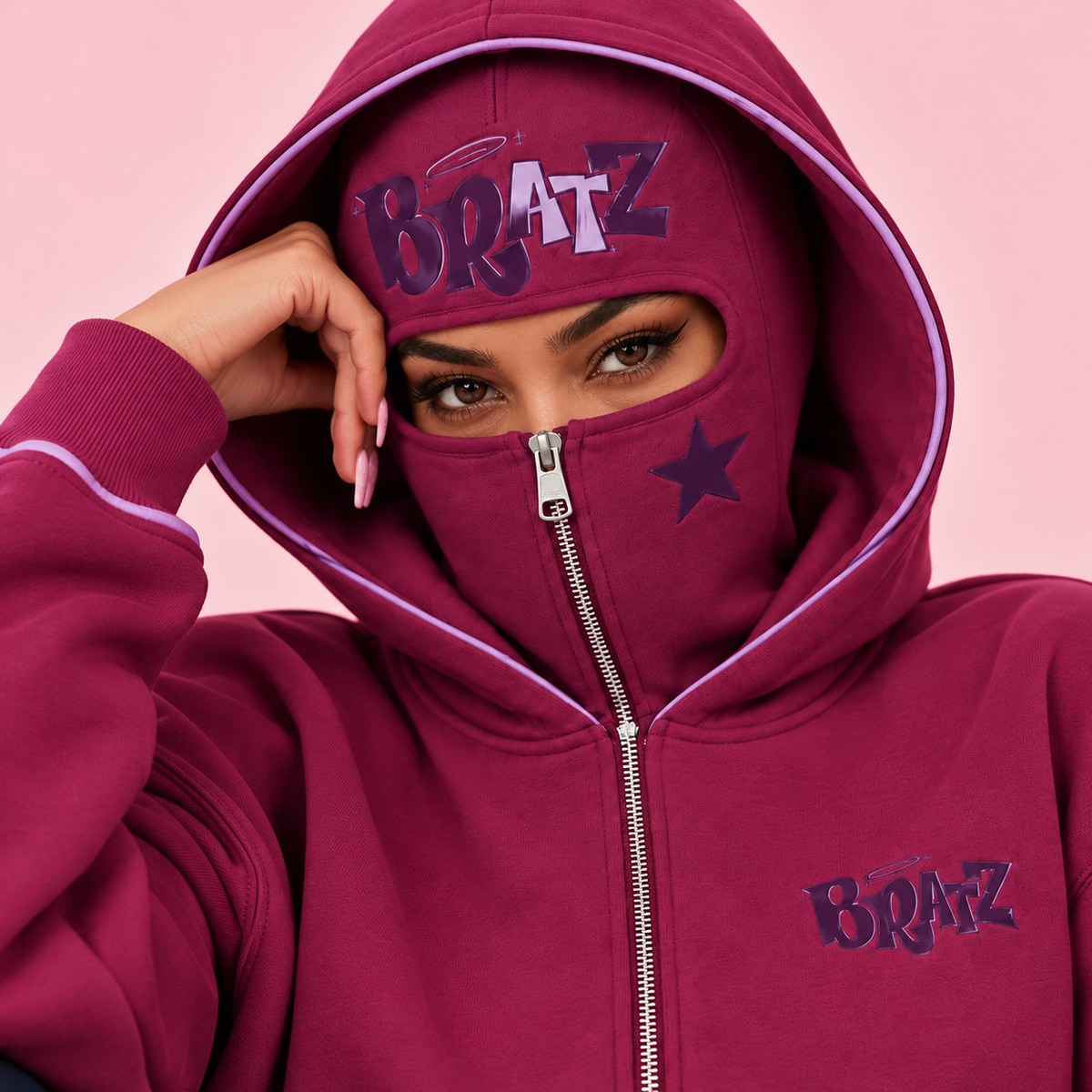 DollMode™ DollFace Balaclava Hoodie