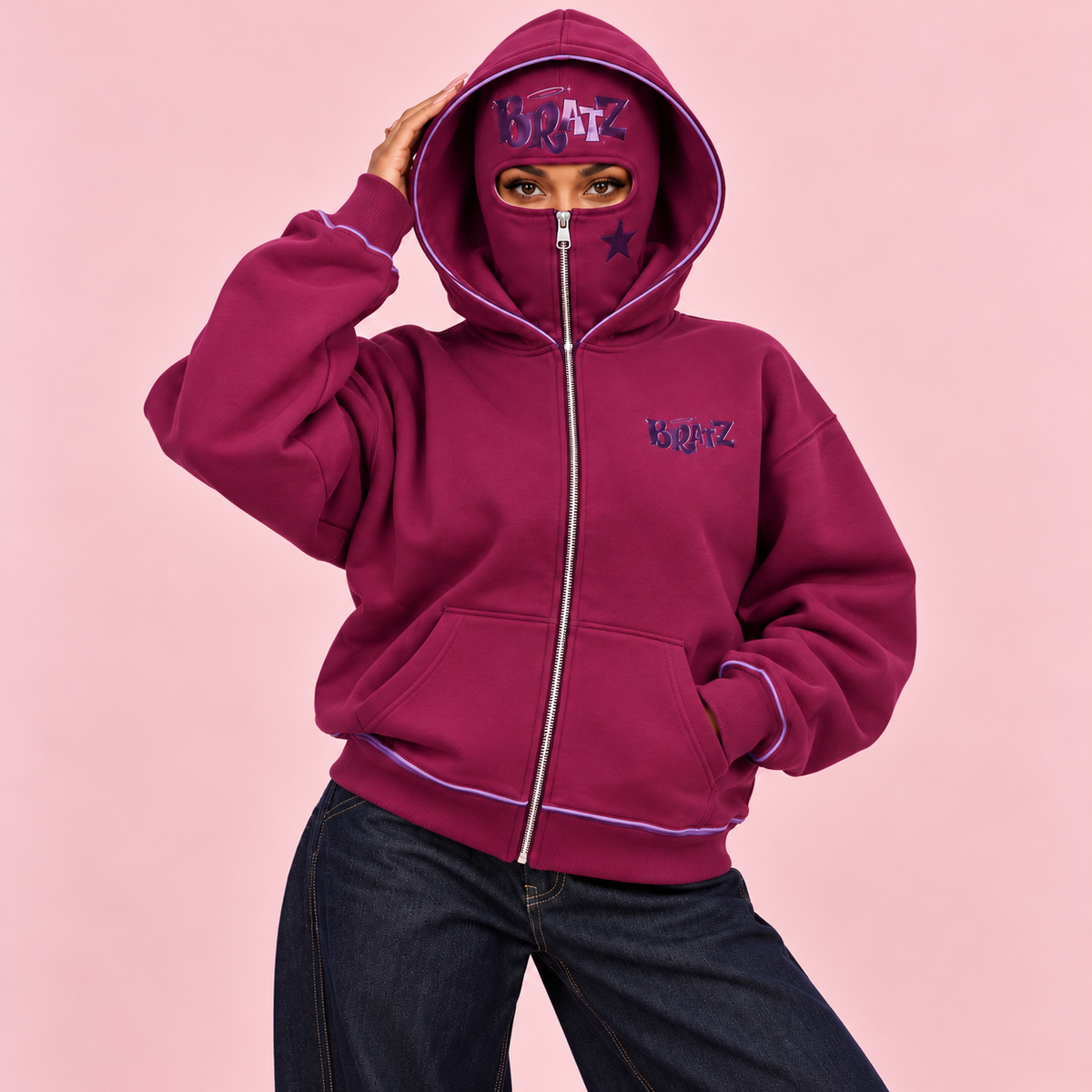 DollMode™ DollFace Balaclava Hoodie