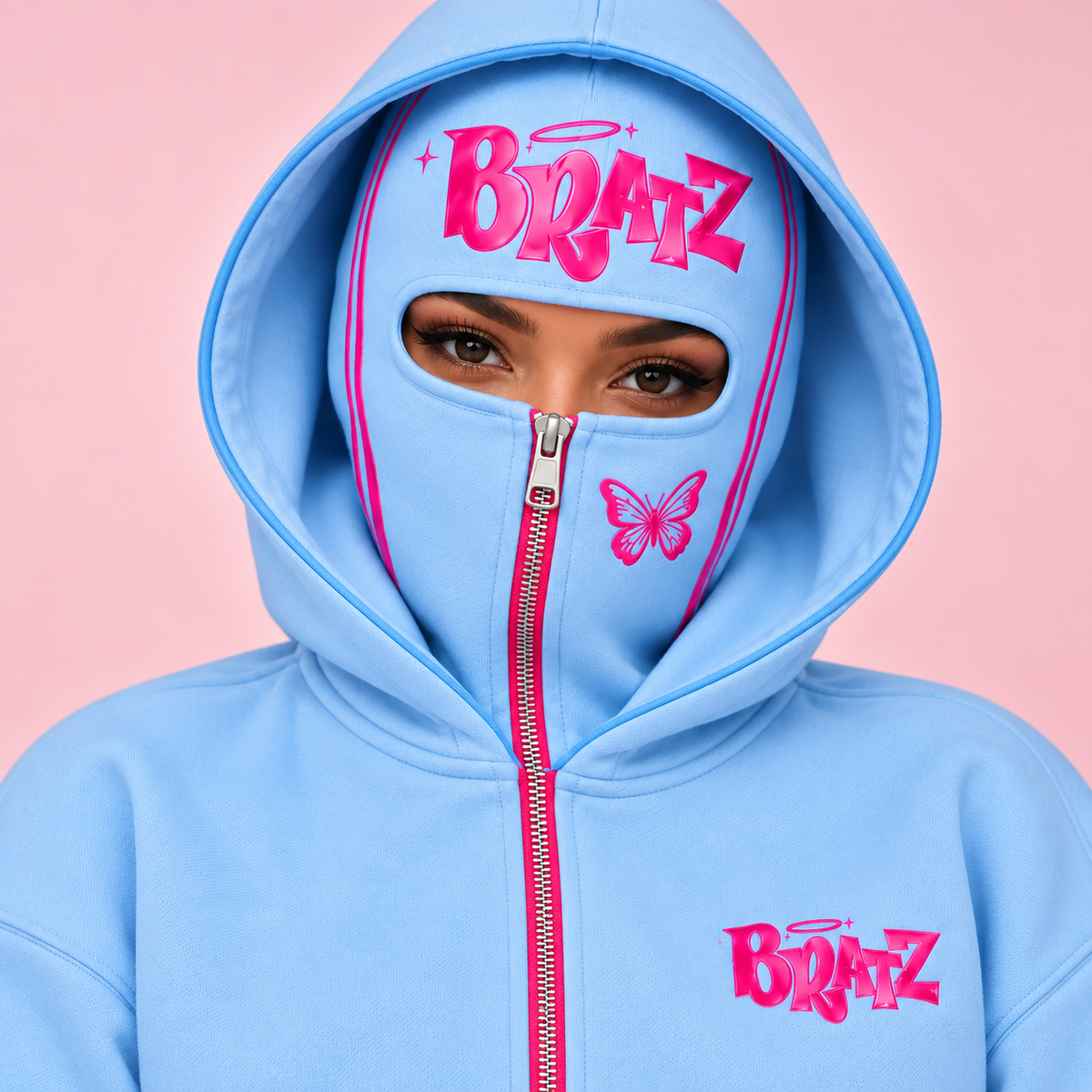 DollMode™ DollFace Balaclava Hoodie